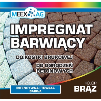 IMPREGNAT BARWIĄCY BRĄZOWY 5L