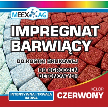 IMPREGNAT BARWIĄCY CZERWONY 5L